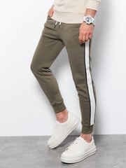 Мужские спортивные штаны «Омбре P865», оливковые цена и информация | Спортивные мужские брюки | pigu.lt