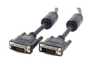 Gembird CC-DVI2-BK-6 DVI кабель 1.8 м цена и информация | Кабели и провода | pigu.lt