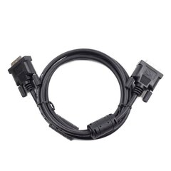 КАБЕЛЬ ДЛЯ МОНИТОРА DVI-D(24+1) M/M 4.5M DUAL LINK BLACK цена и информация | Кабели и провода | pigu.lt