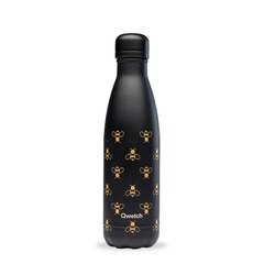 Gertuvė Qwetch All Black Bee QD2322, 500 ml цена и информация | Фляги для воды | pigu.lt