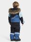 Didriksons vaikiškas žieminis kombinezonas BJÄRVEN, mėlyna-tamsiai mėlyna kaina ir informacija | Žiemos drabužiai vaikams | pigu.lt