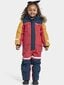 Didriksons vaikiškas žieminis kombinezonas BJÄRVEN, mėlyna-fuksija kaina ir informacija | Žiemos drabužiai vaikams | pigu.lt