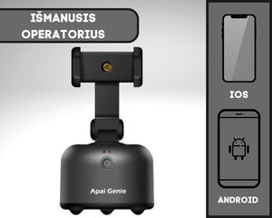 Умный робот - оператор, Черный цвет цена и информация | Держатели для телефонов | pigu.lt