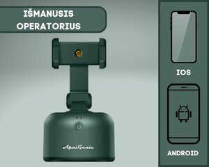 Умный робот - оператор, Зеленый цвет цена и информация | Держатели для телефонов | pigu.lt