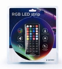 Gembird RGB LED strip 5 m kaina ir informacija | Stebėjimo kameros | pigu.lt