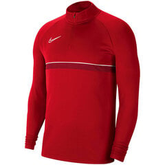 Детская футболка с длинными рукавами Nike Dri-FIT Academy 21 CW6112 657, красная цена и информация | Футбольная форма и другие товары | pigu.lt