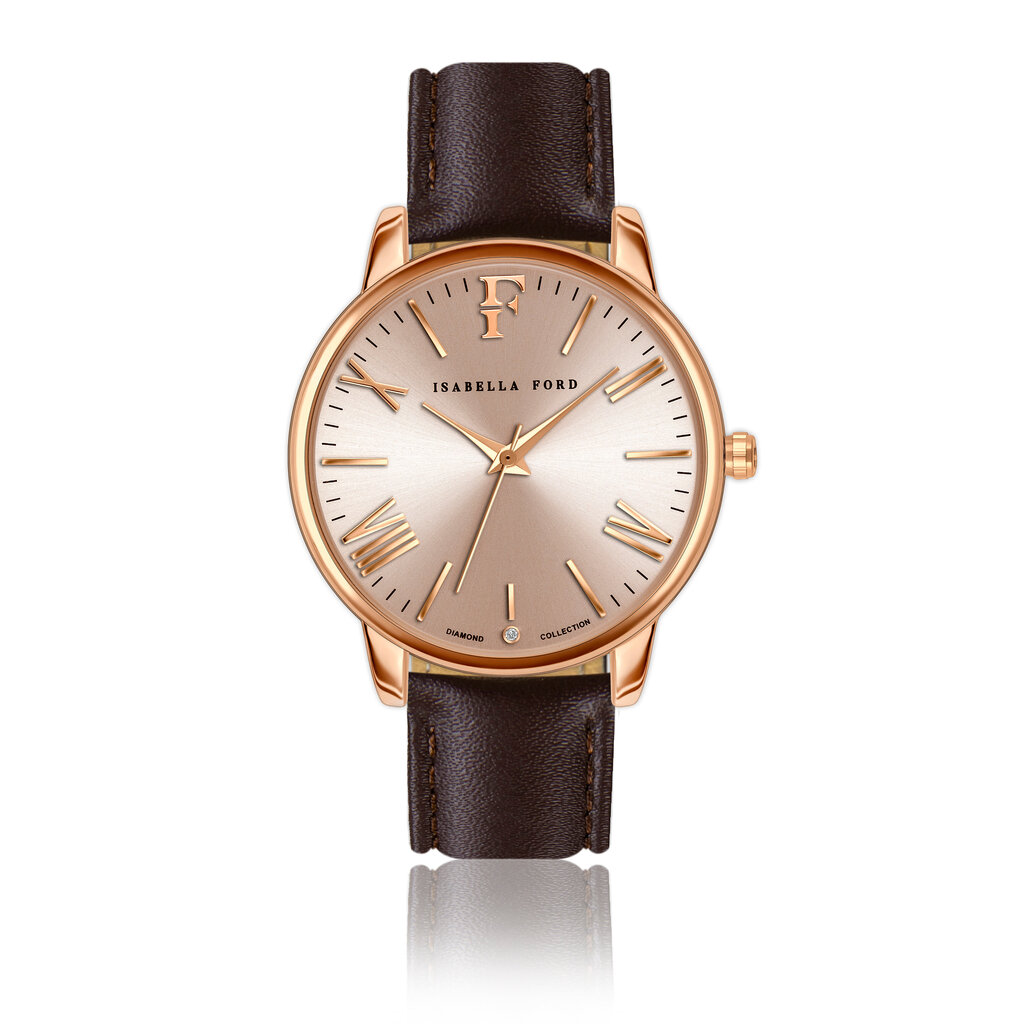 Laikrodis moterims Isabella Ford FB3S038R kaina ir informacija | Moteriški laikrodžiai | pigu.lt