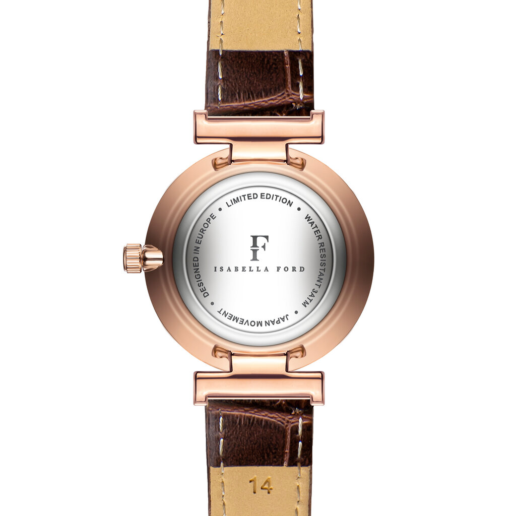 Laikrodis moterims Isabella Ford FB7S084R kaina ir informacija | Moteriški laikrodžiai | pigu.lt