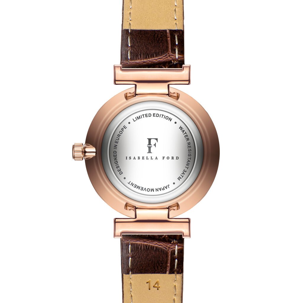 Laikrodis moterims Isabella Ford FB8S084R цена и информация | Moteriški laikrodžiai | pigu.lt