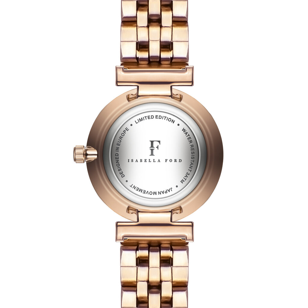 Laikrodis moterims Isabella Ford FE1-B084R kaina ir informacija | Moteriški laikrodžiai | pigu.lt