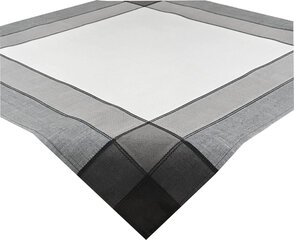 Staltiesė OAB1, balta - pilka - juoda, 85 x 85 cm kaina ir informacija | Staltiesės, servetėlės | pigu.lt