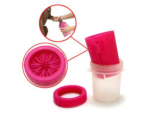 Silicone paw cleaner for dogs small cup цена и информация | Косметические средства для животных | pigu.lt