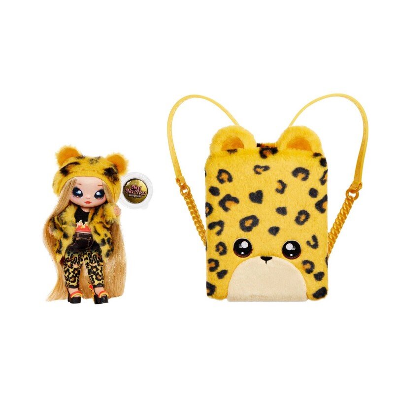 Lėlės rinkinys Lėlė NaNaNa Surprise Jennel Jaguar 3-in-1 Backpack kaina ir informacija | Žaislai mergaitėms | pigu.lt