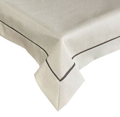 Staltiesė OI-05, smėlio spalvos, 140 x 240 cm kaina ir informacija | Staltiesės, servetėlės | pigu.lt