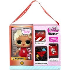 Lėlė LOL Surprise! Big Baby MC SWAG (28 cm) kaina ir informacija | Žaislai mergaitėms | pigu.lt