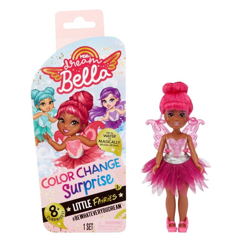 Lėlė keičianti spalvas Dream Bella Little Fairies kaina ir informacija | Žaislai mergaitėms | pigu.lt