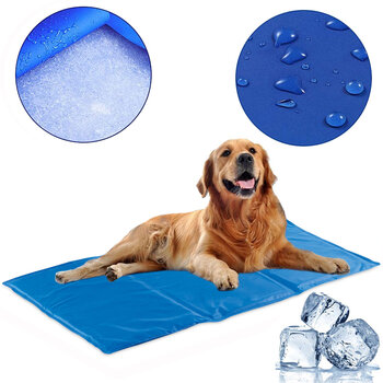 Cooling mata for dogs cat leggage gel 90cm цена и информация | Лежаки, домики | pigu.lt