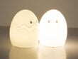 Vaikiška naktinė lemputė su pulteliu, kiaušinis kaina ir informacija | Vaikiški šviestuvai | pigu.lt