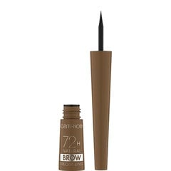 Antakių pieštukas Catrice Natural Brow 020-medium brown, 2,5 ml цена и информация | Тушь, средства для роста ресниц, тени для век, карандаши для глаз | pigu.lt