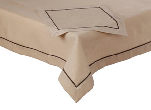 Staltiesė OI-02, tamsios smėlio spalvos, 120 x 220 cm kaina ir informacija | Staltiesės, servetėlės | pigu.lt
