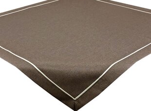 Staltiesė OI-04, ruda, 100 x 100 cm kaina ir informacija | Staltiesės, servetėlės | pigu.lt