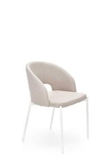 2-jų kėdžių komplektas Halmar K486, smėlio spalvos kaina ir informacija | Virtuvės ir valgomojo kėdės | pigu.lt