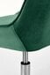 Biuro kėdė Halmar Rico, žalia цена и информация | Biuro kėdės | pigu.lt