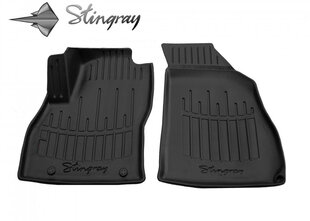 Kilimėliai 3D FIAT Qubo 2008-2021, 2 vnt. black /5006032 kaina ir informacija | Modeliniai guminiai kilimėliai | pigu.lt