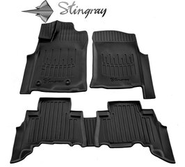 Автомобильные коврики 3D LEXUS GX II URJ150 2010->, 5 шт. black /5022075 цена и информация | Модельные резиновые коврики | pigu.lt