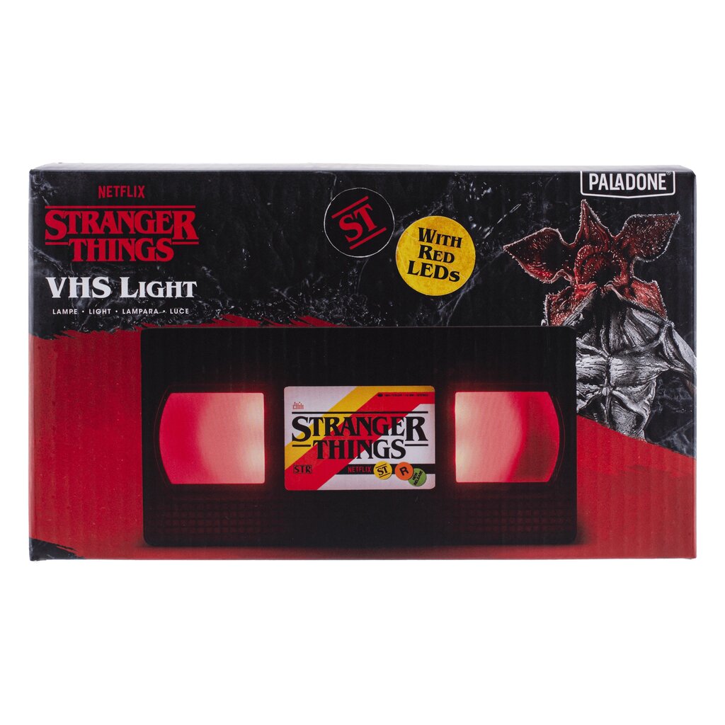 Paladone Stranger Things VHS Logo kaina ir informacija | Žaidėjų atributika | pigu.lt