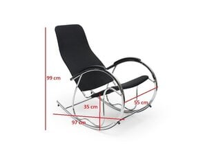 Supama kėdė Halmar Ben, ruda kaina ir informacija | Lauko kėdės, foteliai, pufai | pigu.lt