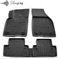 Kilimėliai 3D VOLVO V50 2004-2012, 5 vnt. black /5037015 kaina ir informacija | Modeliniai guminiai kilimėliai | pigu.lt