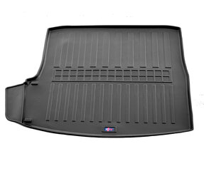 Резиновый коврик для багажника SKODA Octavia II A5 2004-2013, (universal lower (нижний)) black /6020011 цена и информация | Модельные коврики в багажник | pigu.lt