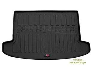 Резиновый коврик для багажника SKODA Octavia III A7 2013-2020, (liftback without sub) black /6020051 цена и информация | Модельные коврики в багажник | pigu.lt