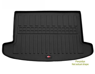 Резиновый коврик для багажника SKODA Superb (3T) (2008-2015), (universal) black /6020071 цена и информация | Модельные коврики в багажник | pigu.lt
