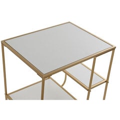 Журнальный столик DKD Home Decor, позолоченный металл MDF, белый (50 x 40 x 55.5 см) цена и информация | Журнальные столики | pigu.lt