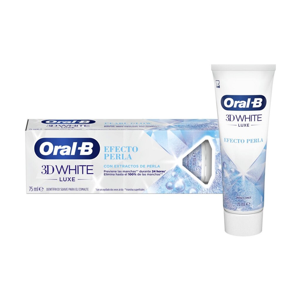 Отбеливающая зубная паста Oral-B 3D White Luxe Жемчуг (75 ml) цена | pigu.lt