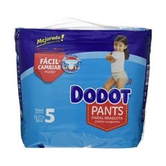 Одноразовые подгузники Dodot Dodot Pants Размер 5 12-17 kg 30 штук цена и информация | Подгузники | pigu.lt