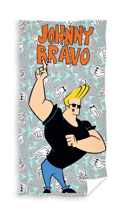 Johny Bravo rankšluostis, 70 x 140 cm kaina ir informacija | Rankšluosčiai | pigu.lt