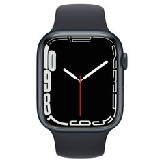 Apple Watch Series 7 45mm Midnight Aluminum (Atnaujinta A) kaina ir informacija | Išmanieji laikrodžiai (smartwatch) | pigu.lt