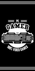 Хлопковое полотенце Gamer, 70x140 см цена и информация | Полотенца | pigu.lt