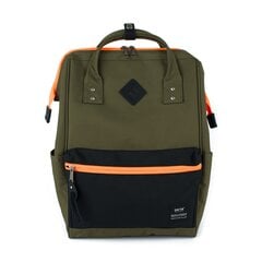 Рюкзак Himawari, цвет оливковый цена и информация | Рюкзаки и сумки | pigu.lt