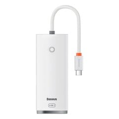 Adapteris Baseus Lite Series USB Type C - 4x USB 3.0, 0.25 m kaina ir informacija | Adapteriai, USB šakotuvai | pigu.lt