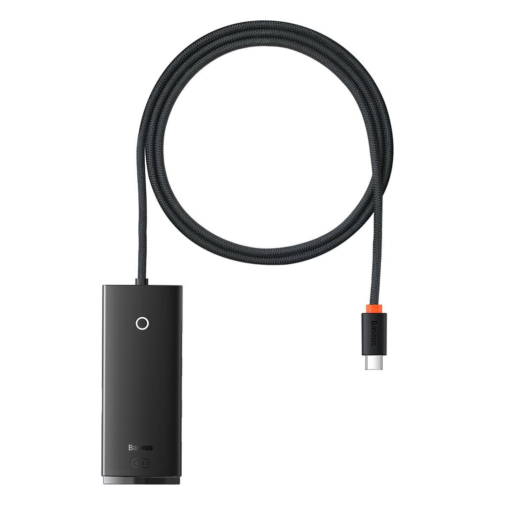 Adapteris Baseus Lite Series USB Type C, 4x USB 3.0, 1 m kaina ir informacija | Adapteriai, USB šakotuvai | pigu.lt