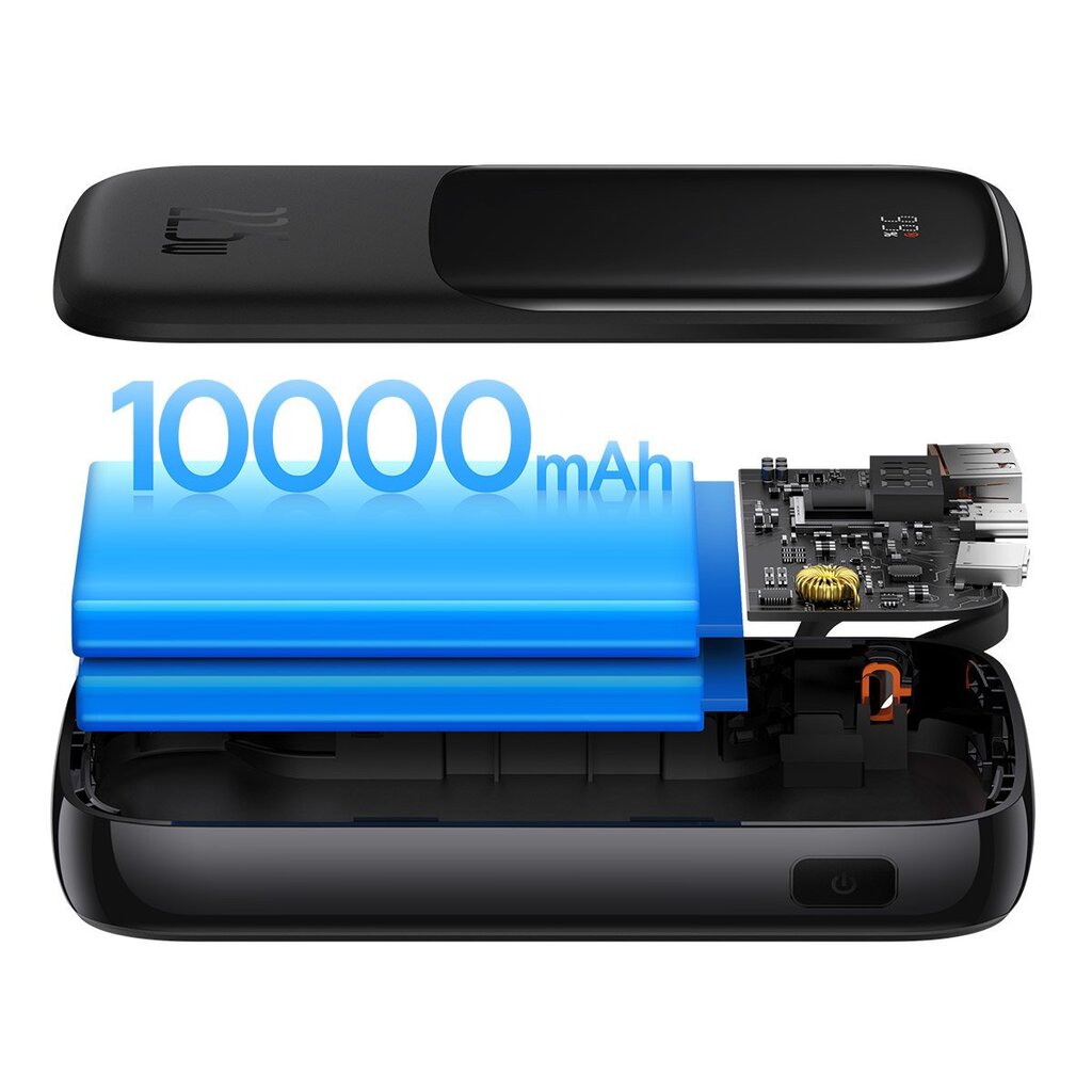 Baseus Qpow 10000mAh kaina ir informacija | Atsarginiai maitinimo šaltiniai (power bank) | pigu.lt