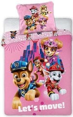 Комплект постельного белья Paw Patrol - Let's Move, 100x135 см цена и информация | Детское постельное бельё | pigu.lt