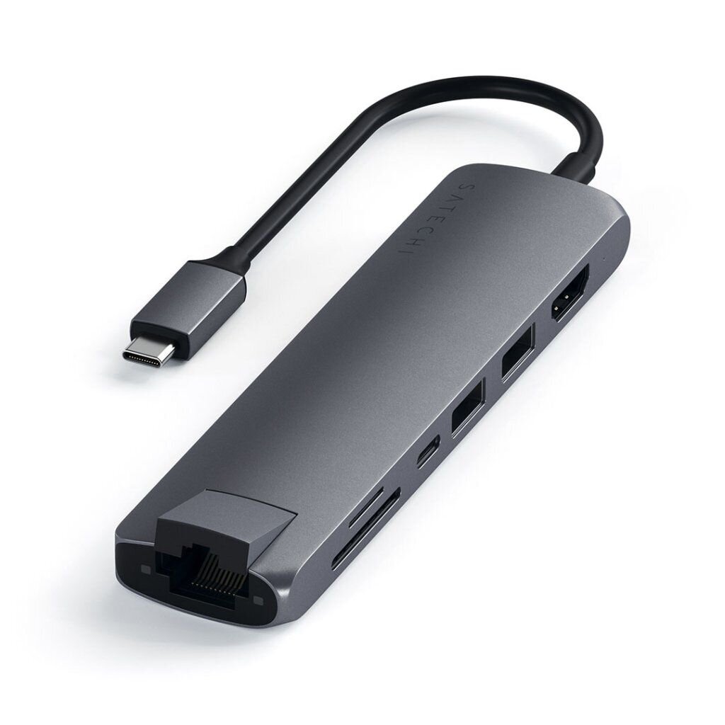 Satechi MultiPort kaina ir informacija | Adapteriai, USB šakotuvai | pigu.lt
