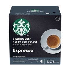 Кофе в капсулах Starbucks Dark Espresso Roast, 12 капс. цена и информация | Кофе, какао | pigu.lt