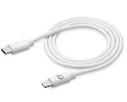 CellularLine Data, USB-C-Lightning, 1,2 m kaina ir informacija | Laidai telefonams | pigu.lt