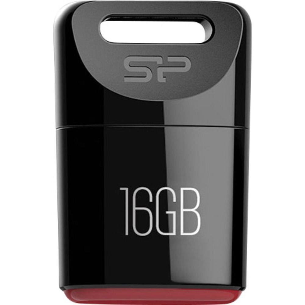Silicon Power Touch T06 16GB 2.0, Juodas kaina ir informacija | USB laikmenos | pigu.lt